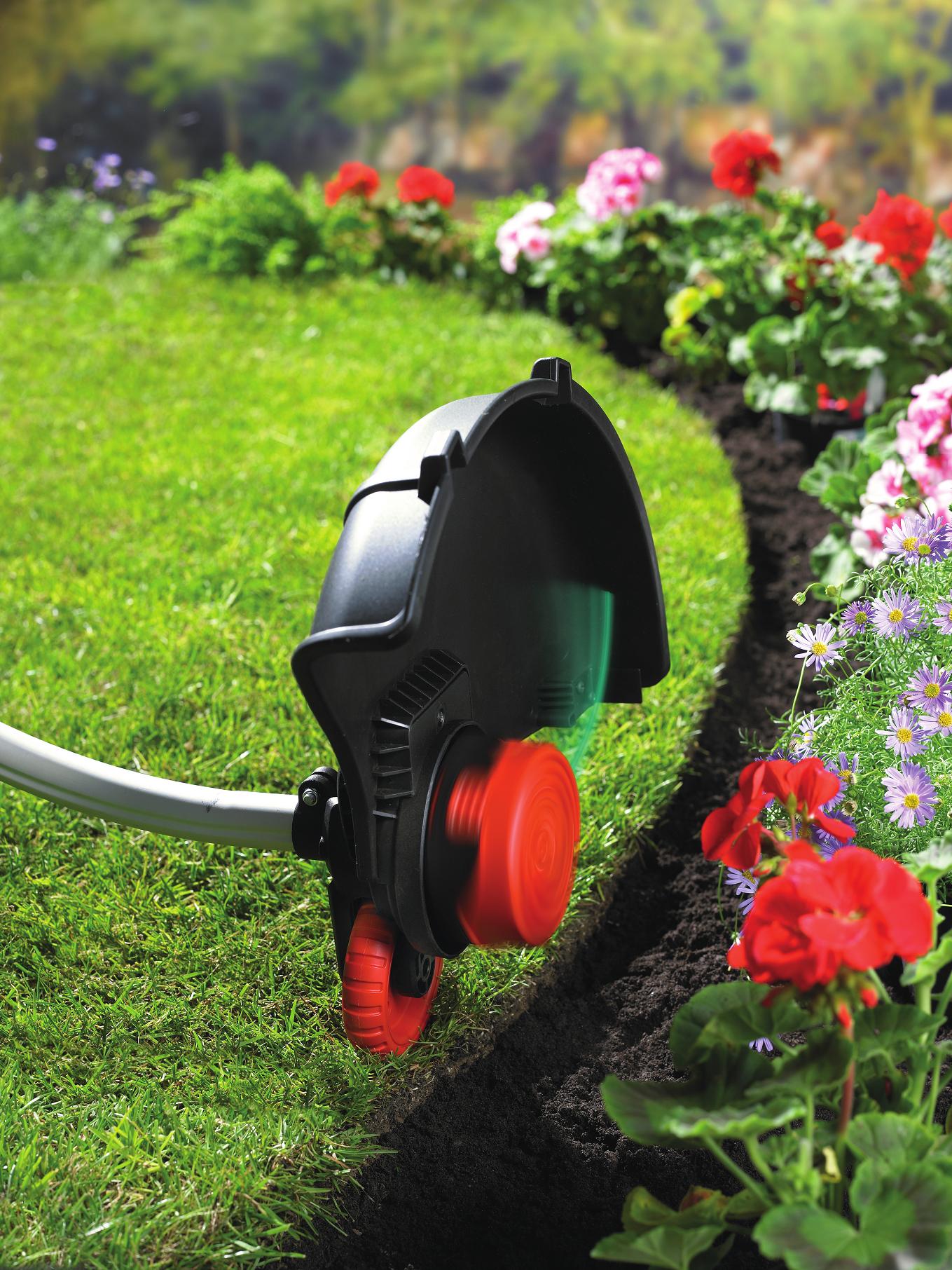 Black+Decker Elektro Rasenmäher GL8033 Ergonomischer Griff