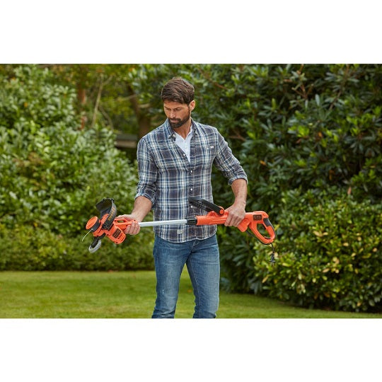 Black+Decker Trimmer BESTA530-QS 550 W Verstellbarer Griff
