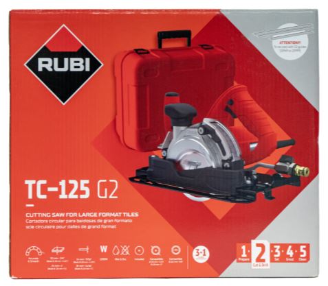 Rubi Nass und Trockentrennmaschine TC-125 G2 Keramikfliesen