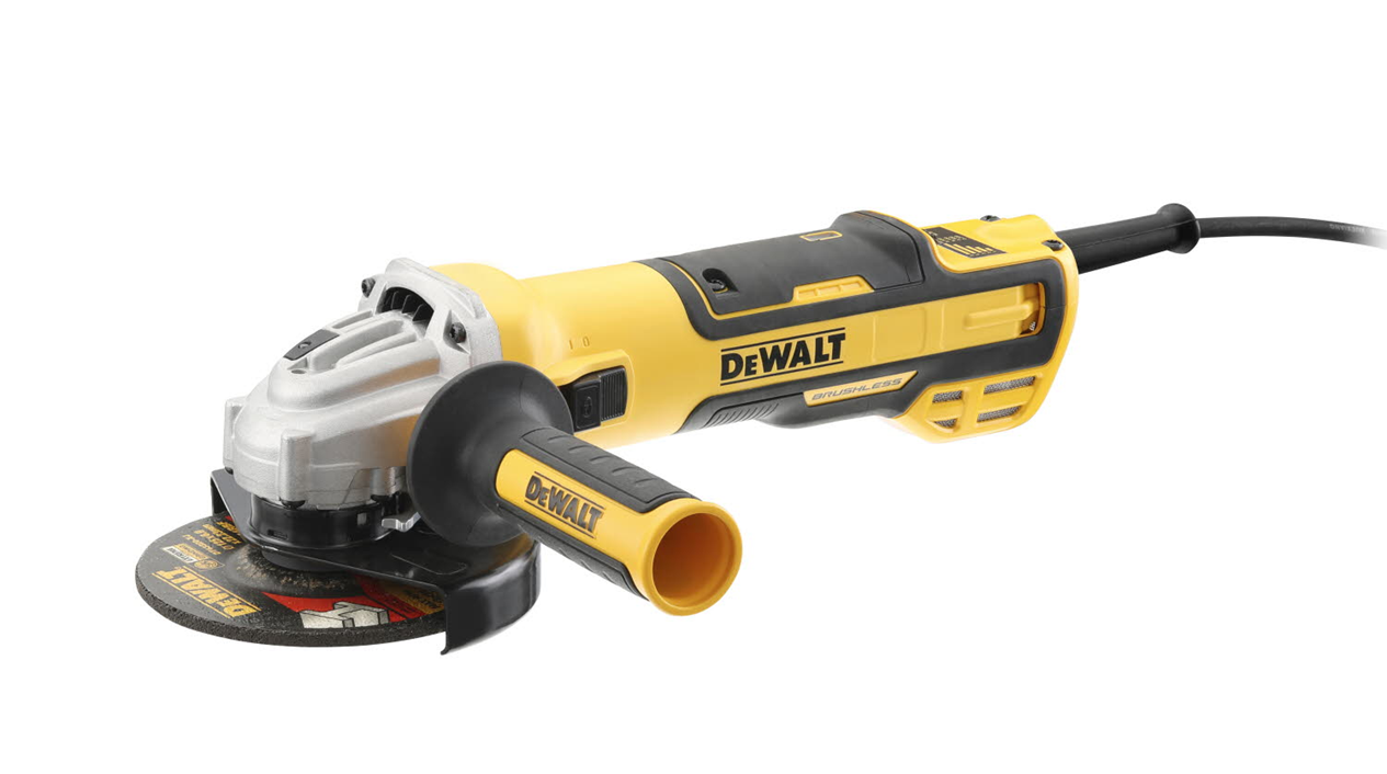 DeWALT DWE4357-QS – Leistungsstarke Bürstenlose Schleifmaschine 1700W