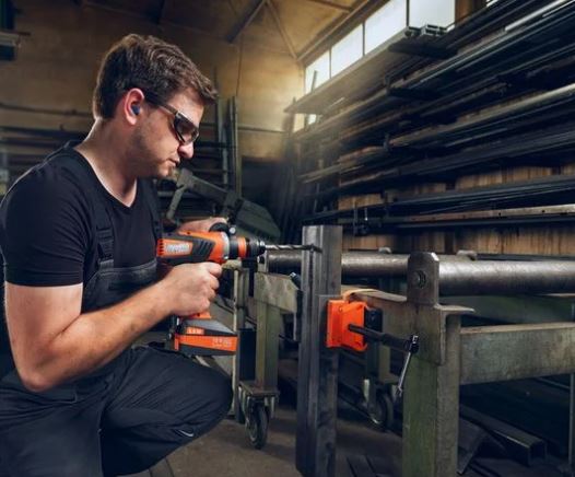 VERSAMAG Schraubstock Mit Magnetfuß Starker Dauermagnet