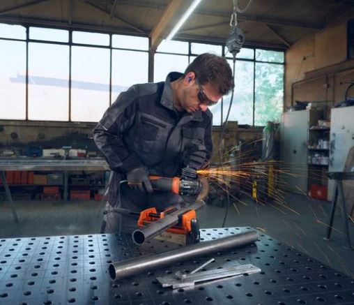 VERSAMAG Schraubstock Mit Magnetfuß Starker Dauermagnet