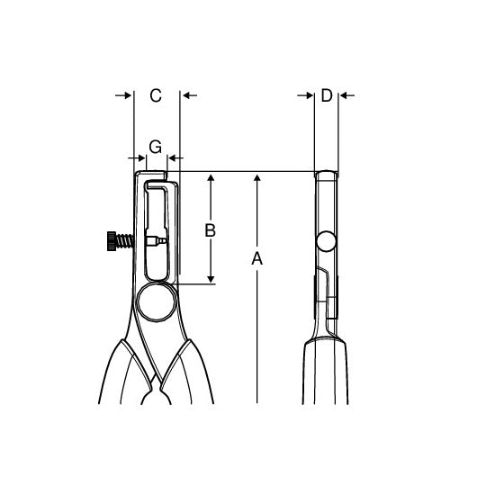 Bahco + Abisolierzange + 2223V-160 + VDE-geprüft + Bis 5 Mm