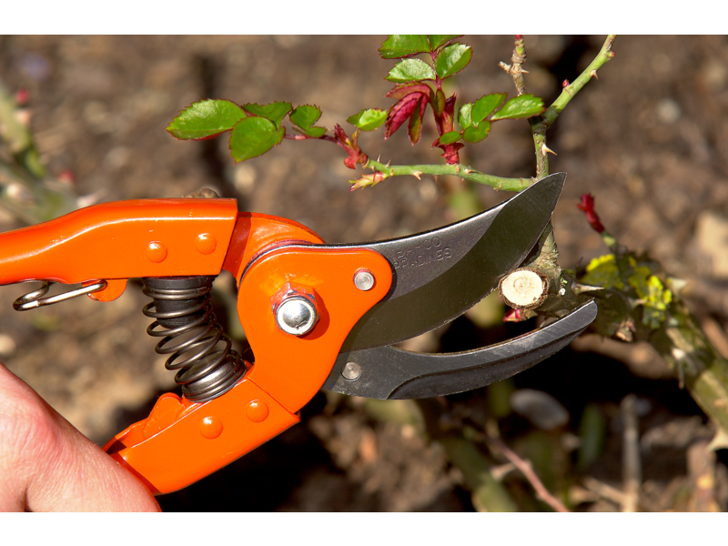 Bahco Einhand-Bugholzschere P110-20-F Stahlgriffe Ergonomisch
