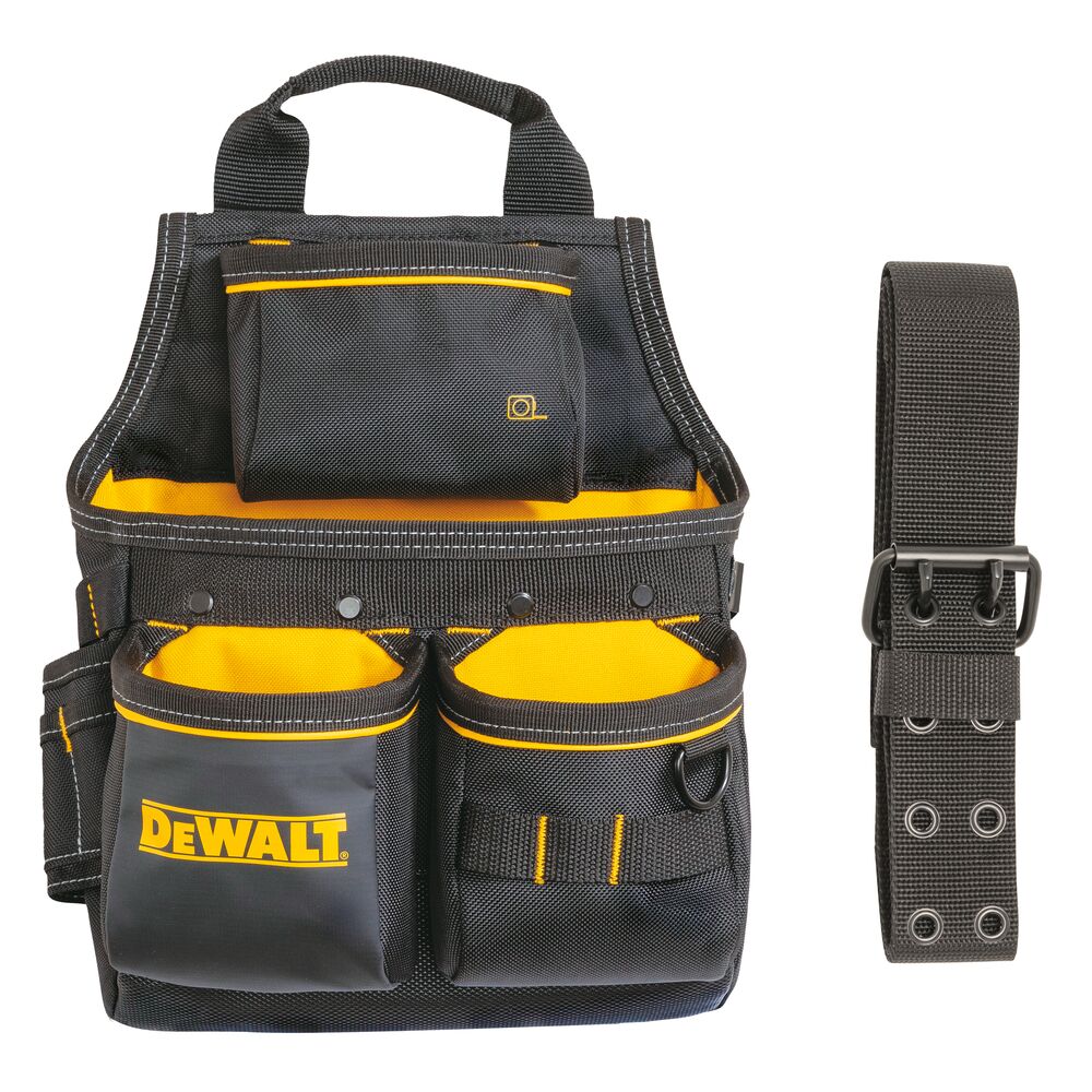 DeWalt 13-Teiliges Werkzeug- und Zubehörholster DWST40201-1 – Robustes Polyestergewebe mit Vielseitigen Fächern