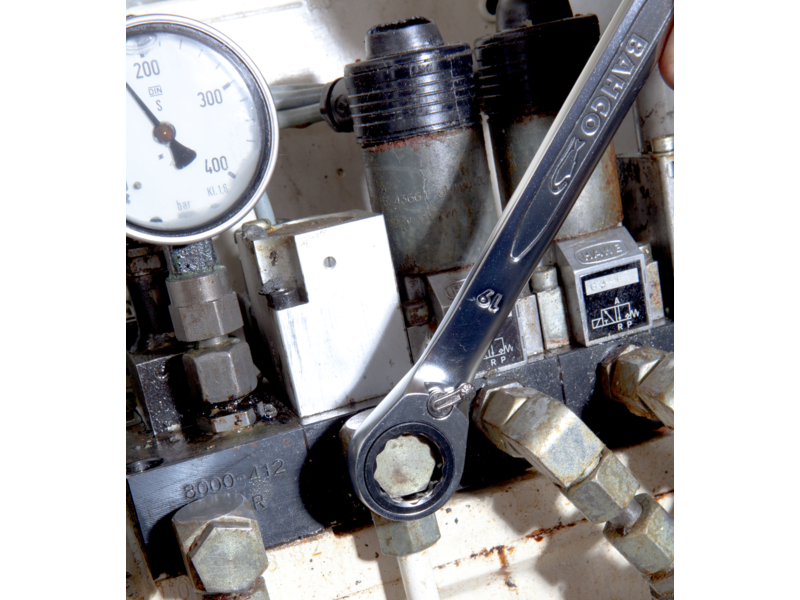 Bahco Kombischlüssel M10 0 V 15 Grad Winkel Kompakt Set