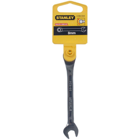 Stanley Kombischlüssel 8 mm Einfachwirkende Ratsche