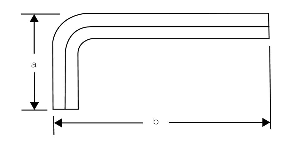 Bahco Innensechskantschlüssel 1995M-4 Legiertes Material Set
