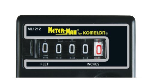 Komelon Messrad ML18M Präzises Zählwerk Teleskopstiel