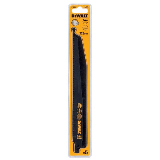 DeWALT Bajonettsägeblätter-Set DT2363 18 V 5 Stk Hartmetall