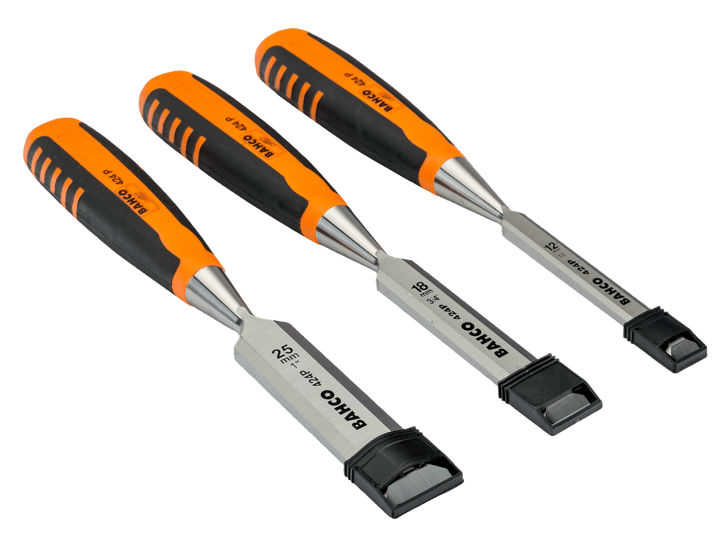 Bahco Holz D'ut 424P-S3-EUR Ergo-Komfortgriffe Set