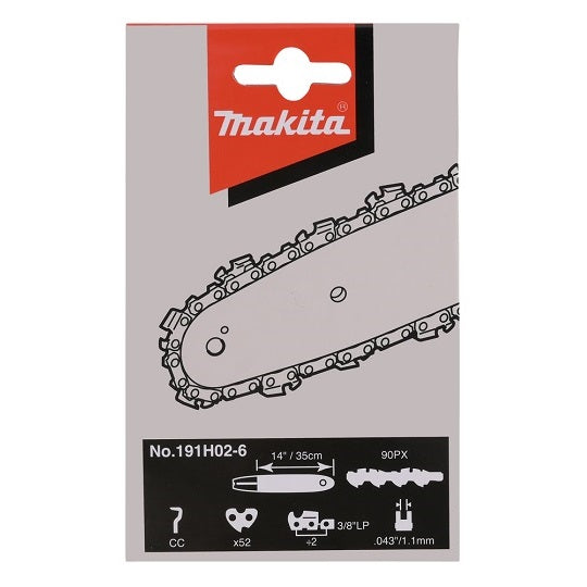 A'cuch Sägeblatt 35 cm 1,1 mm Makita Kompatibel Set