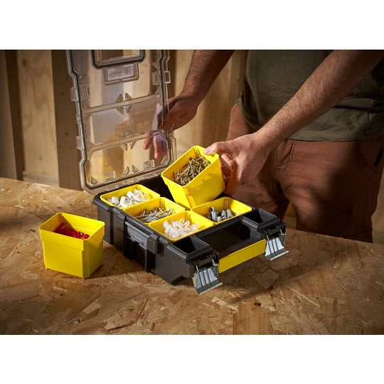 Stanley Organizer FMST1-72378 Transparent Deckel Fächer