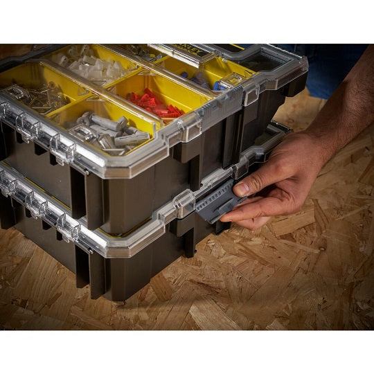 Stanley Organizer FMST1-72378 Transparent Deckel Fächer