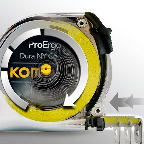 Komelon Maßband PEC59 ProErgo-C Robuster Mechanismus
