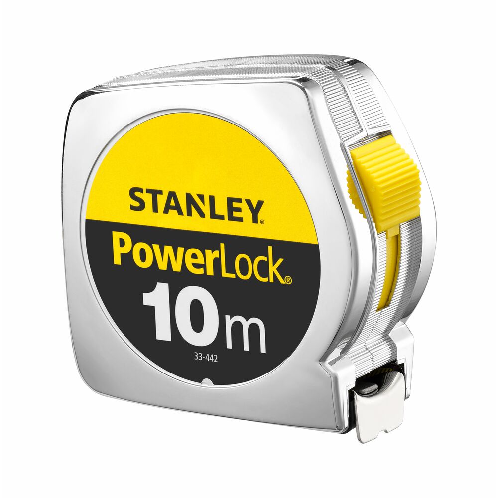 Stanley + Rollenbandmaß + PowerLock + Bandlänge 10 m