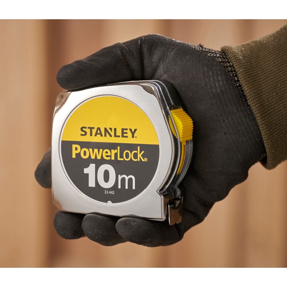Stanley + Rollenbandmaß + PowerLock + Bandlänge 10 m