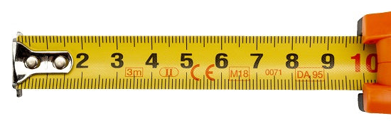 Bahco Zollstock MTB-5-25 Kompaktes Stahlmaß 5 m Länge