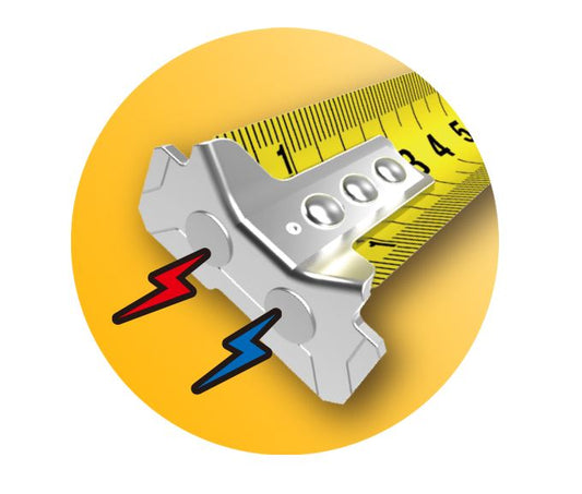 Komelon MPJT55 Klappmaßband Doppelseitige Skala Kompakt