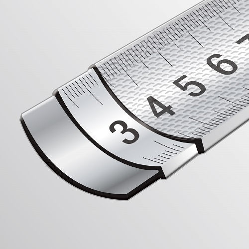 Komelon Maßband INOX Rubber Länge 5m Arbeitsbremse Robust