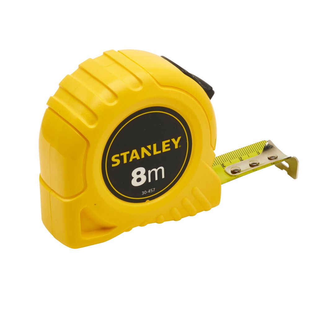Stanley Rollbandmaß 0-30-457 8 m Polymer-Schutzbeschichtung