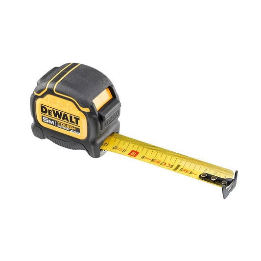 DeWalt Faltbandmaß Rip-Shield 5 m x 32 mm Haltbar Robust