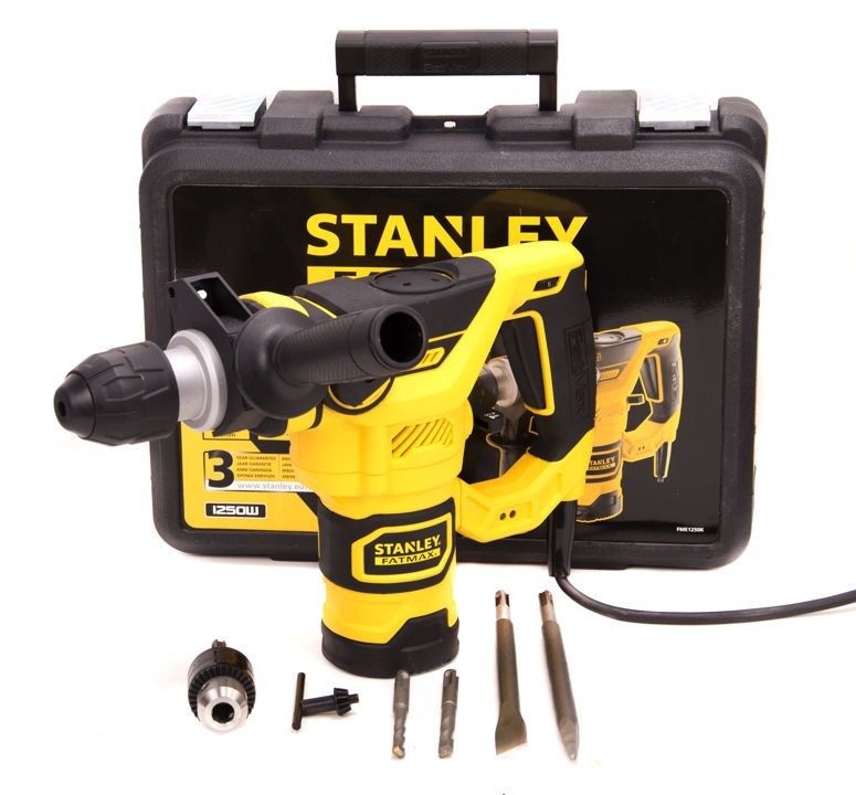 Stanley Fatmax FME1250K-QS – Leistungsstarke 1250W Vertikale Motorbohrmaschine