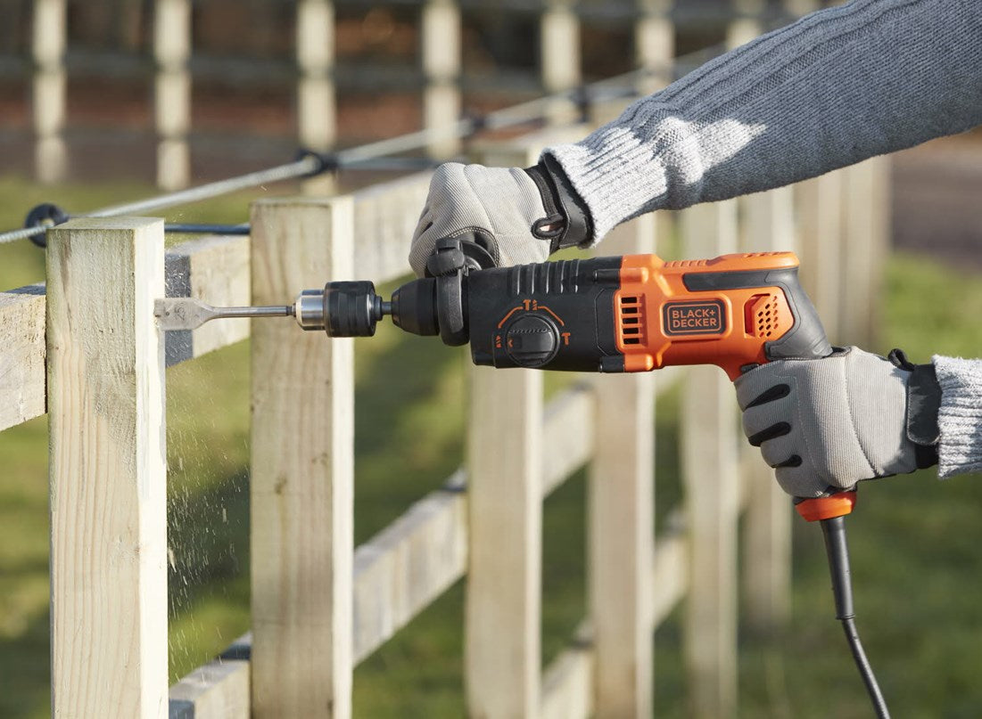 BLACK+DECKER BEHS01K-QS 650 W SDS Bohrer Und Schrauber