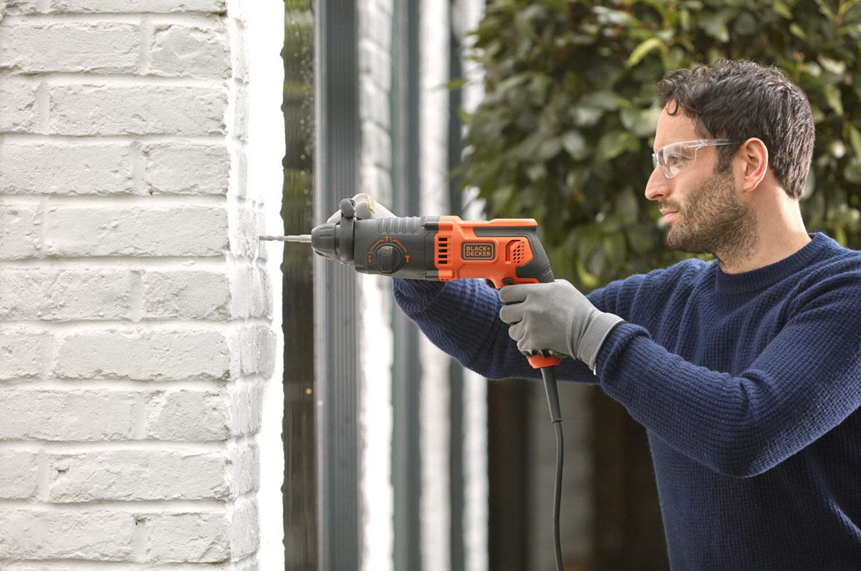 BLACK+DECKER BEHS01K-QS 650 W SDS Bohrer Und Schrauber