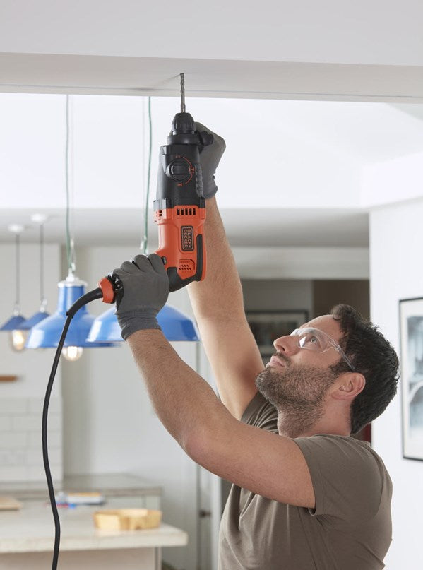 BLACK+DECKER BEHS01K-QS 650 W SDS Bohrer Und Schrauber