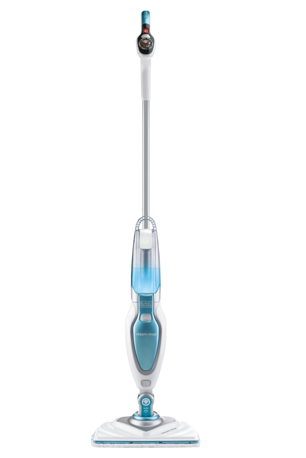 Black+Decker 1600W Dampfmop FSM1630-QS – 180 Grad Schwenkbarer Kopf