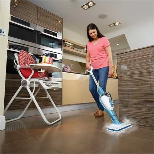 Black+Decker Dampfmopp FSMH1351SM-QS 9in1 Vielseitig