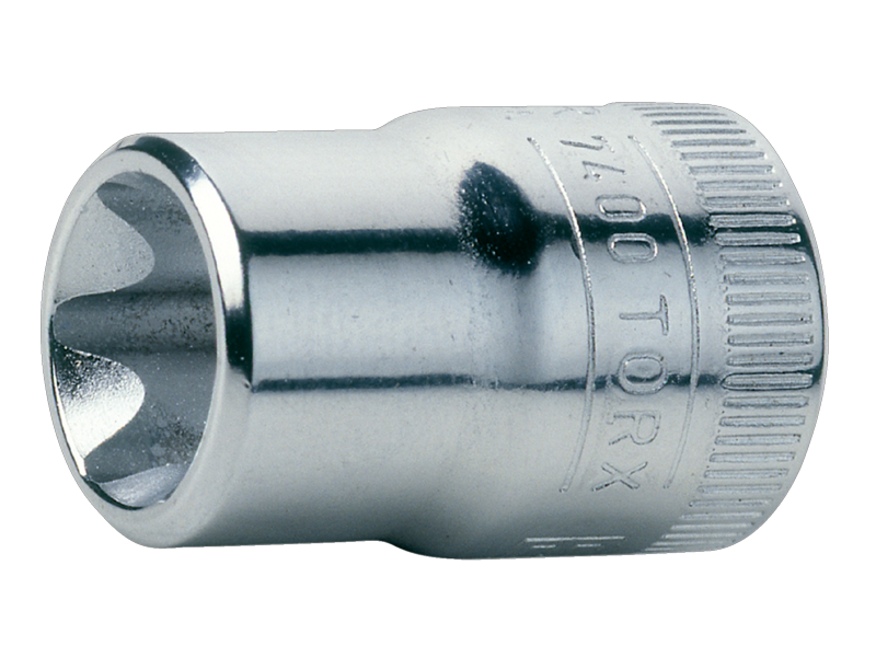 Bahco 7400TORX-E12 – Hochwertiger 3/8 Zoll Torx E12 Steckschlüssel