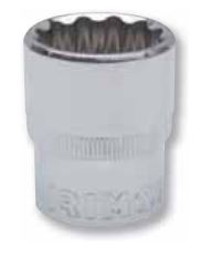 Irimo 12-Zackiger Ringgriffeinsatz 1/2 Zoll – Hochwertiger Chrom-Vanadium Stahl