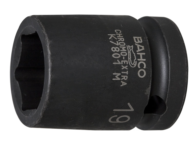 Bahco K7801M-16 – Hochwertige ½ Zoll Schlagnuss für Höheres Drehmoment