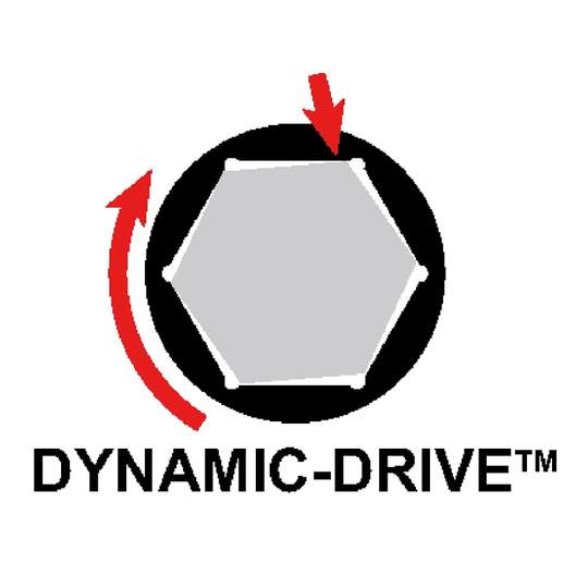 Bahco Schlagnuss K7801M-17 18 V Dynamic Drive Solo-Version
