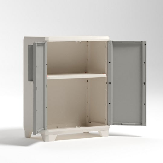 KETER Schrank Linear Wood Wetterfest Innen Und Außen