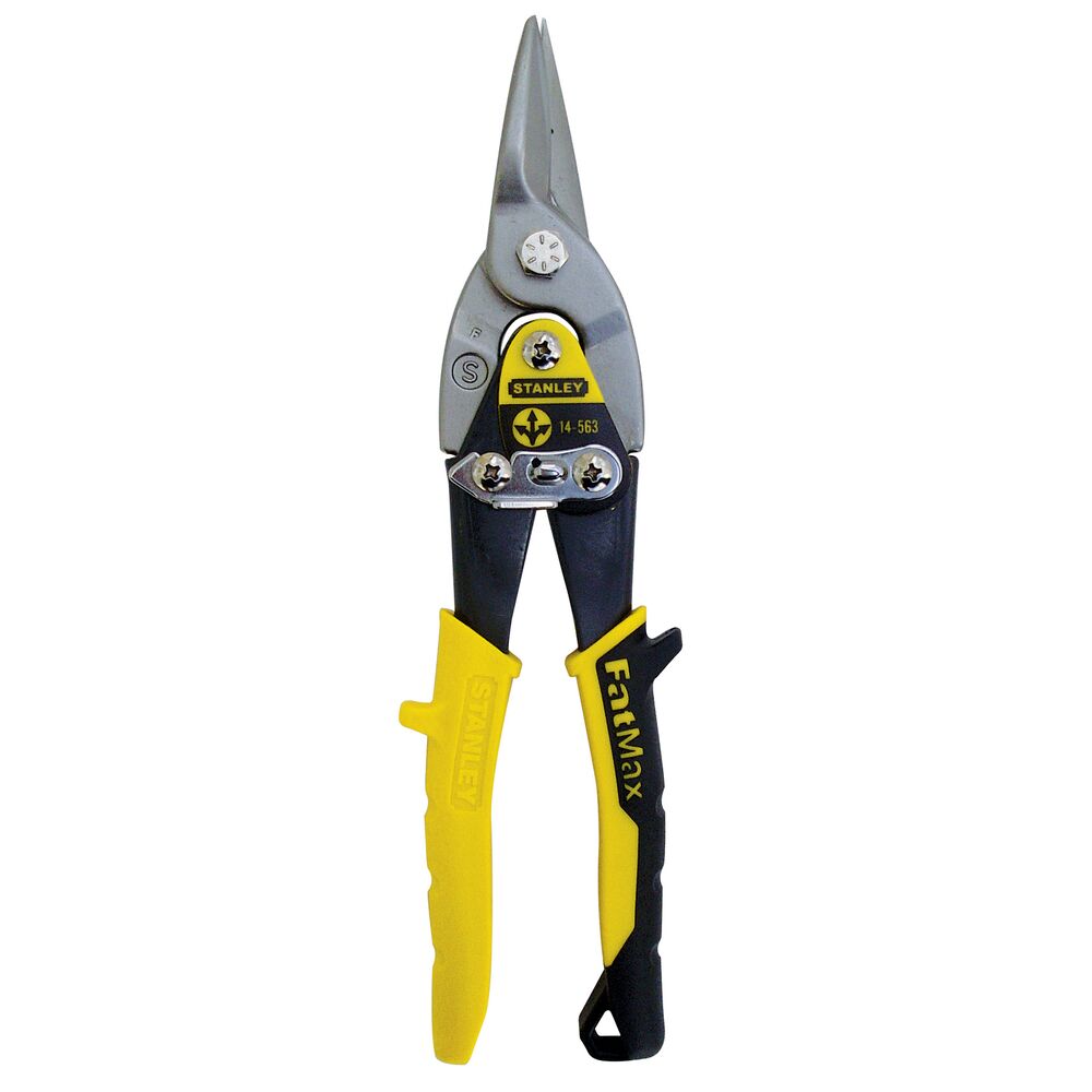 Stanley + Gerade Handschere + 2-14-563 + Bis 1,2 mm Dicke