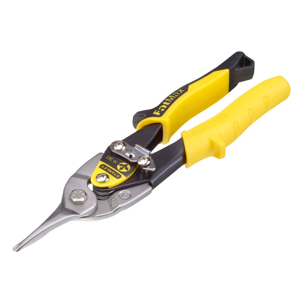 Stanley + Gerade Handschere + 2-14-563 + Bis 1,2 mm Dicke