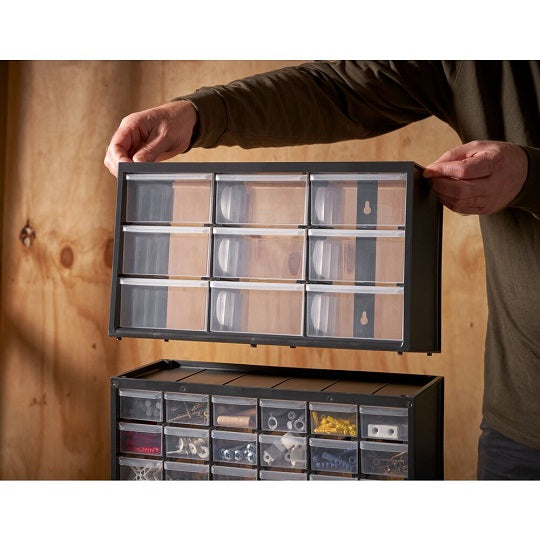 Stanley Organizer 30 Schubladen Freistehend Wandmontage