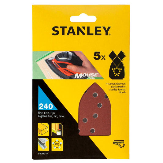Stanley Schleifpapier P240 Für Hartholz Und Weichholz