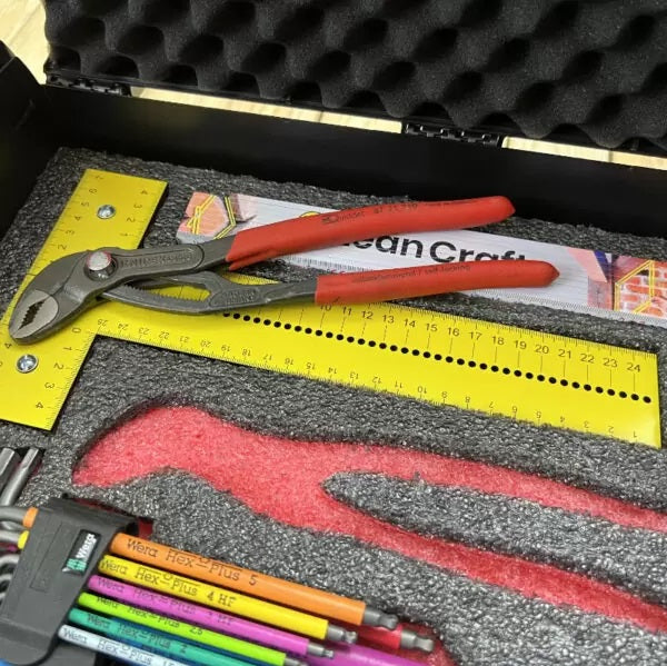 LeanCraft Werkzeugschaum 18 V DeWalt Tstak Sichtbarkeit