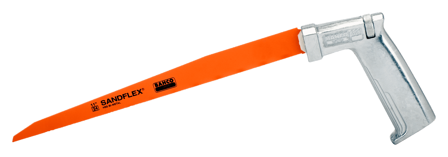 Bahco Metallbügelsäge 321 18 V Feine Schnitte Kompakt