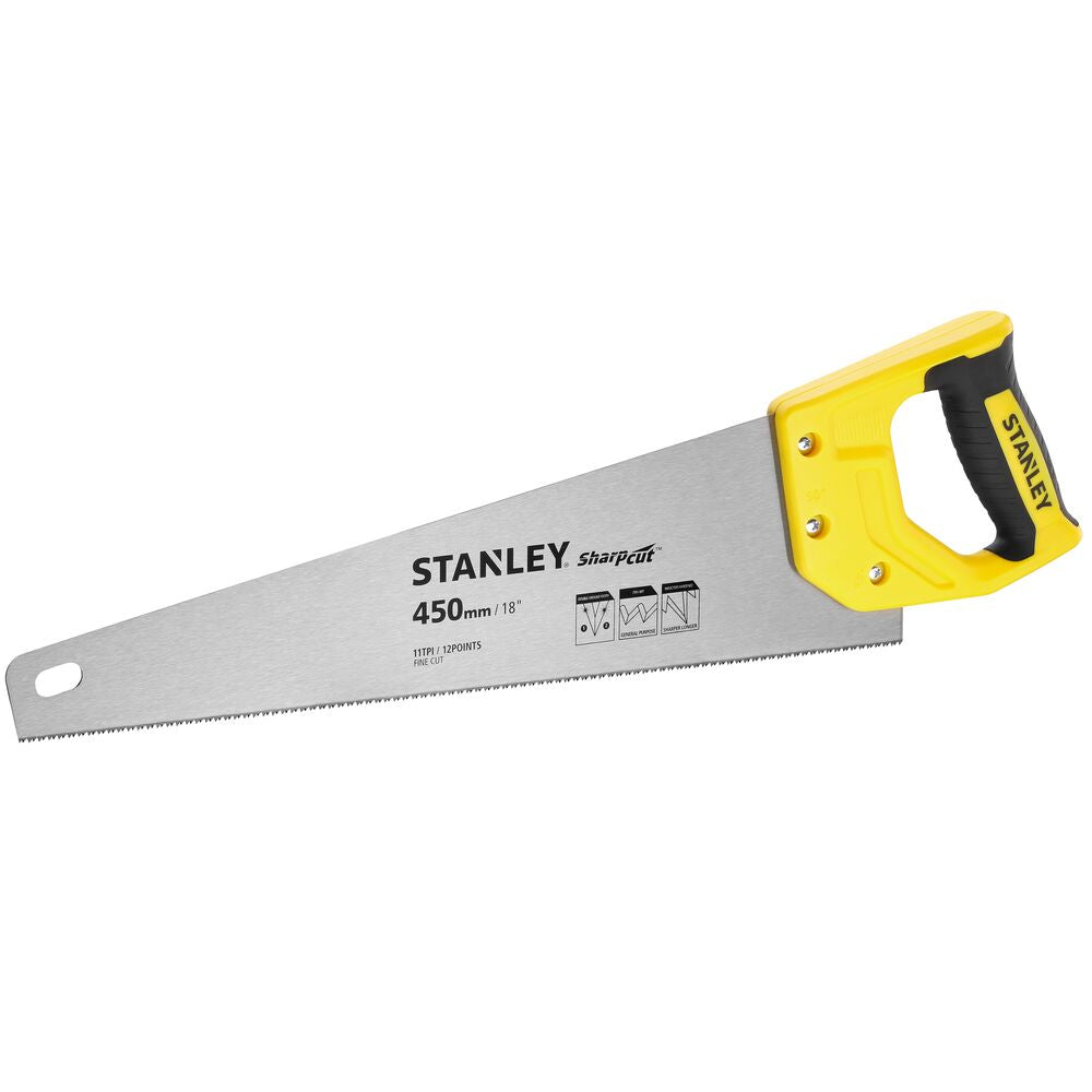 Stanley + SharpCut Handsäge + STHT20370-1 + Präzise Schnitt