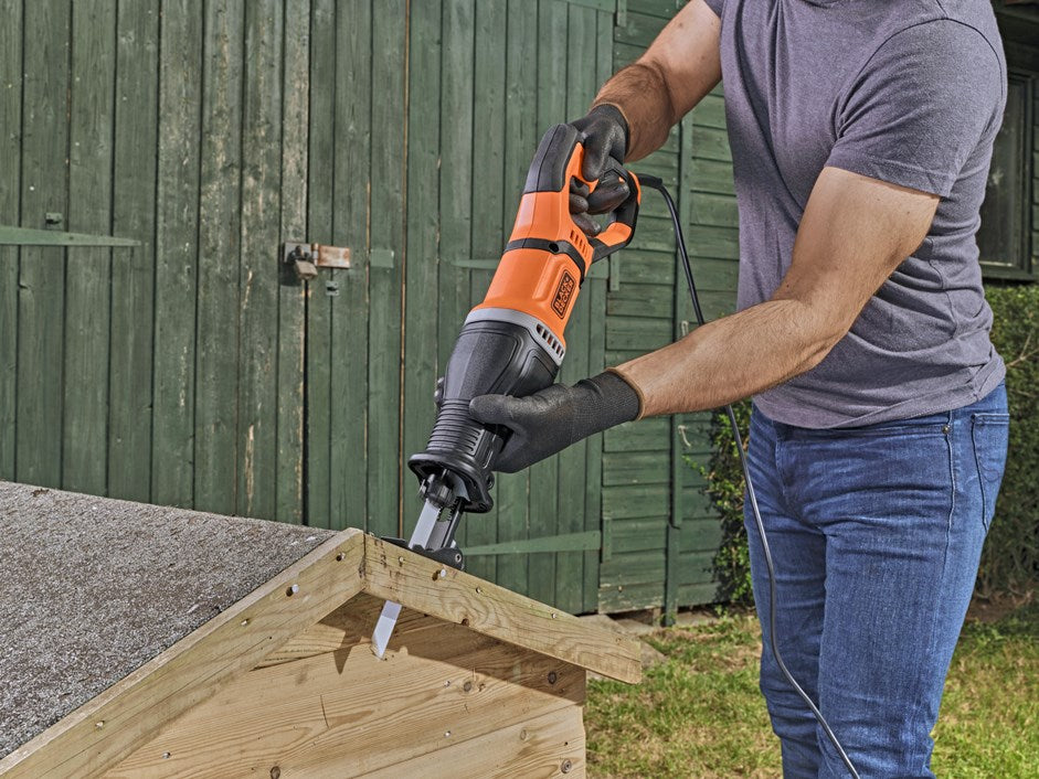 Black Decker Säbelsäge BES301-QS 750 W Metall Kunststoff