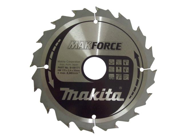 MAKFORCE Kreissägeblatt B-08377 – Für Präzisen Holzschnitt
