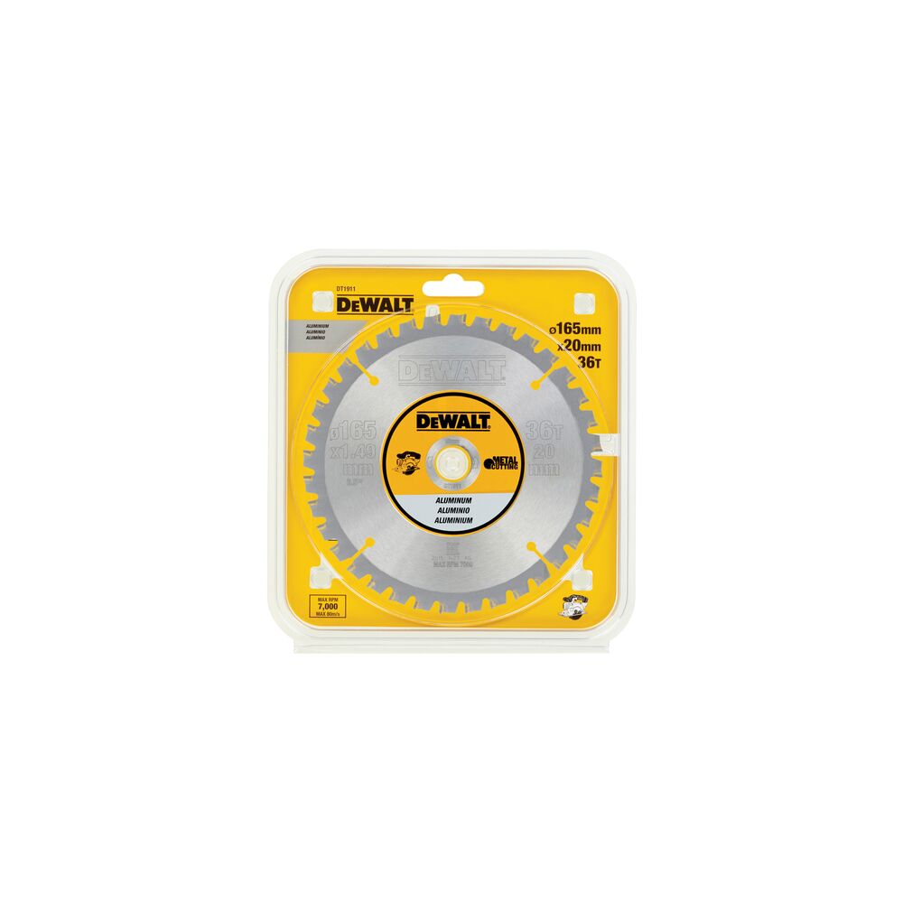 DeWalt Kreissägeblatt DT1911-QZ 18 V Aluminium 36 Zähne