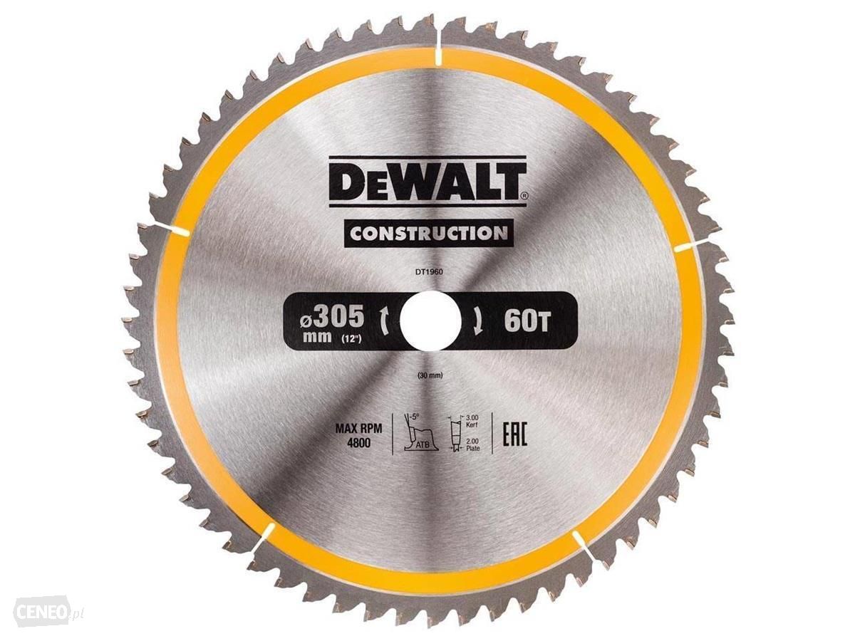 DeWALT Sägeblatt DT1960-QZ 18 V Sinterkarbid-Zähne
