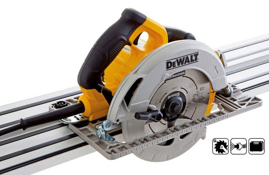 DeWalt + Kreissäge + DWE576K-QS + 230 V + Kompaktes Design