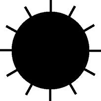 ERGO Runde Handfeile 250mm Grober Unterschnitt Präzision